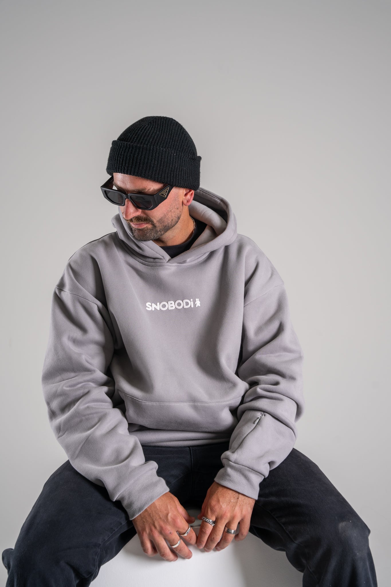 Venture Hoodie - Light Grey