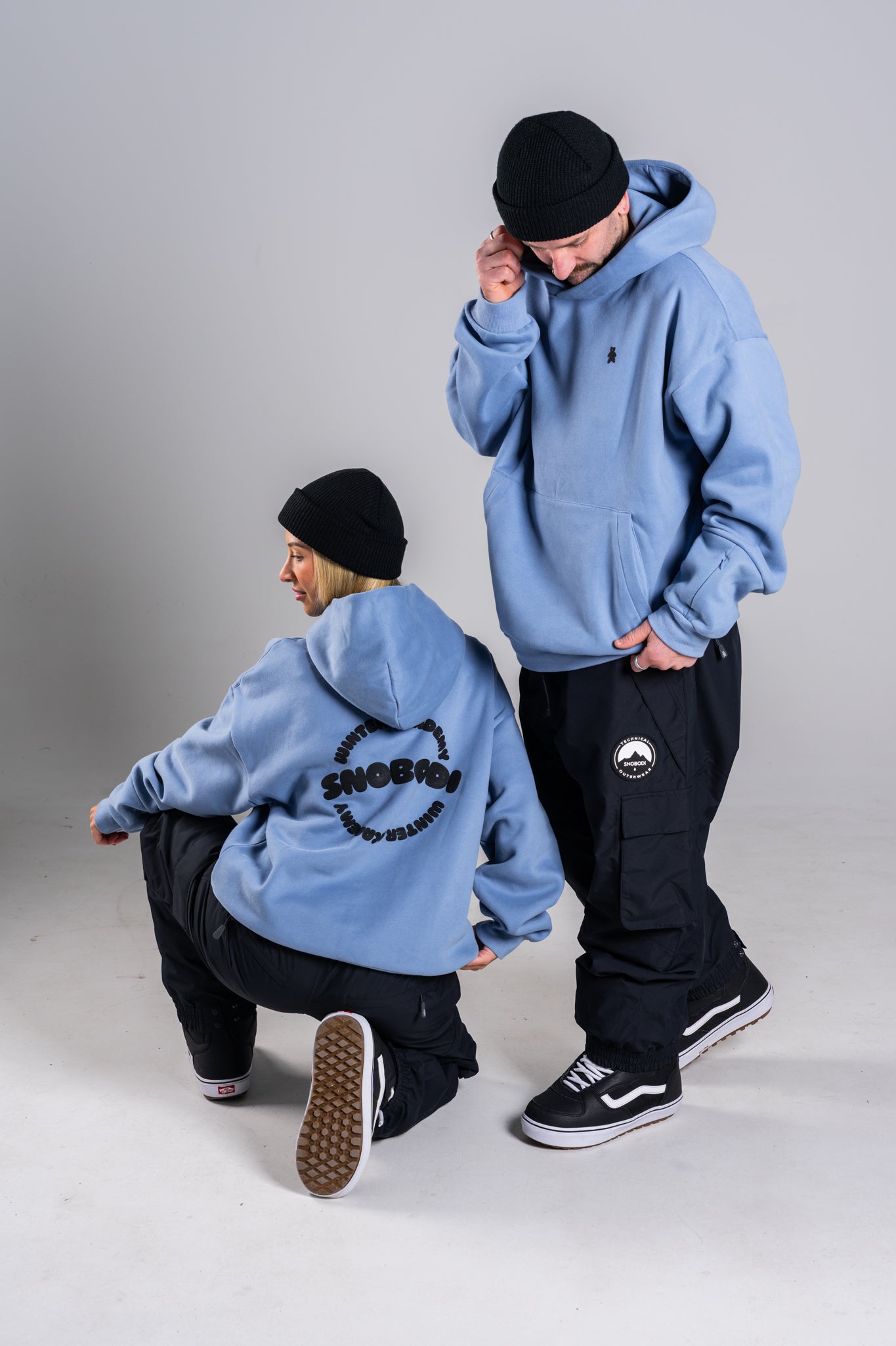 Academy Hoodie - Ice Blue