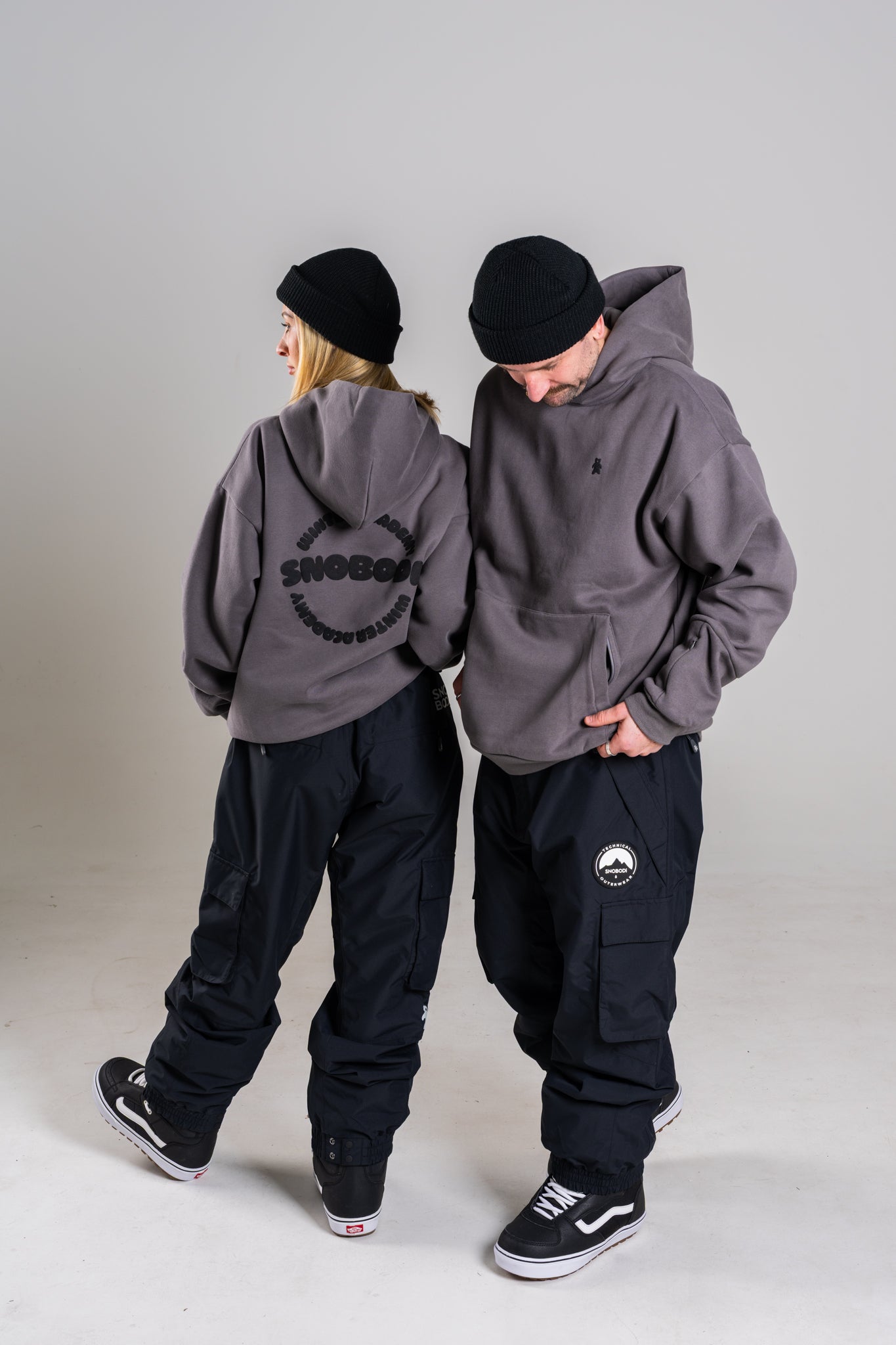 Academy Hoodie - Charcoal