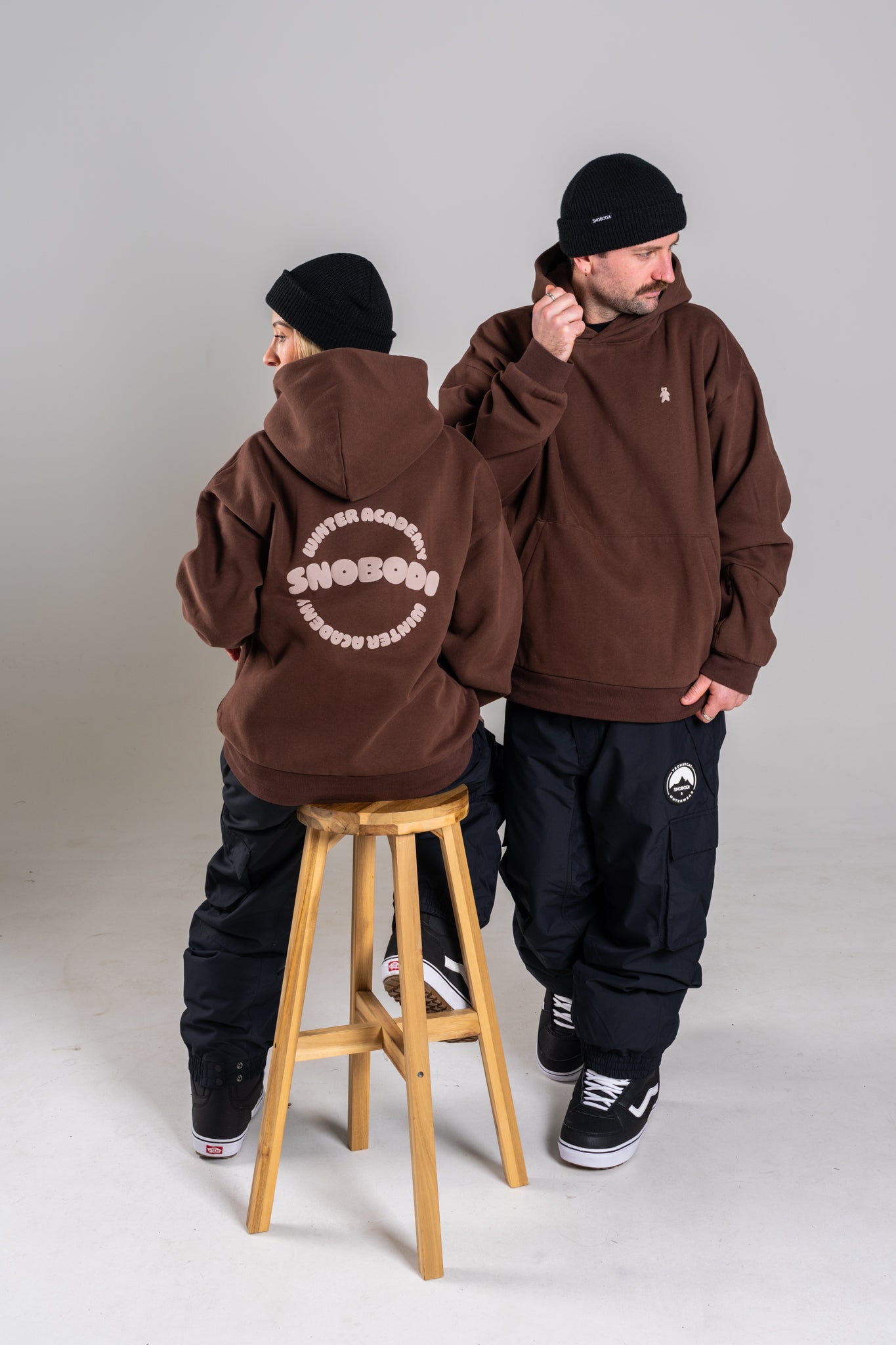 Academy Hoodie - Chocolate