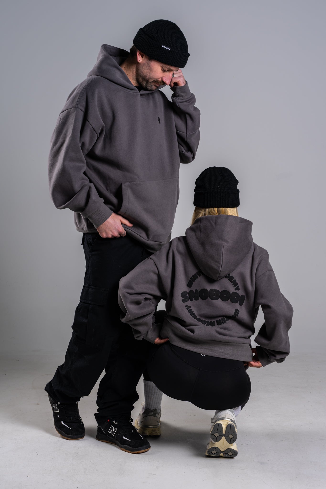 Academy Hoodie - Charcoal