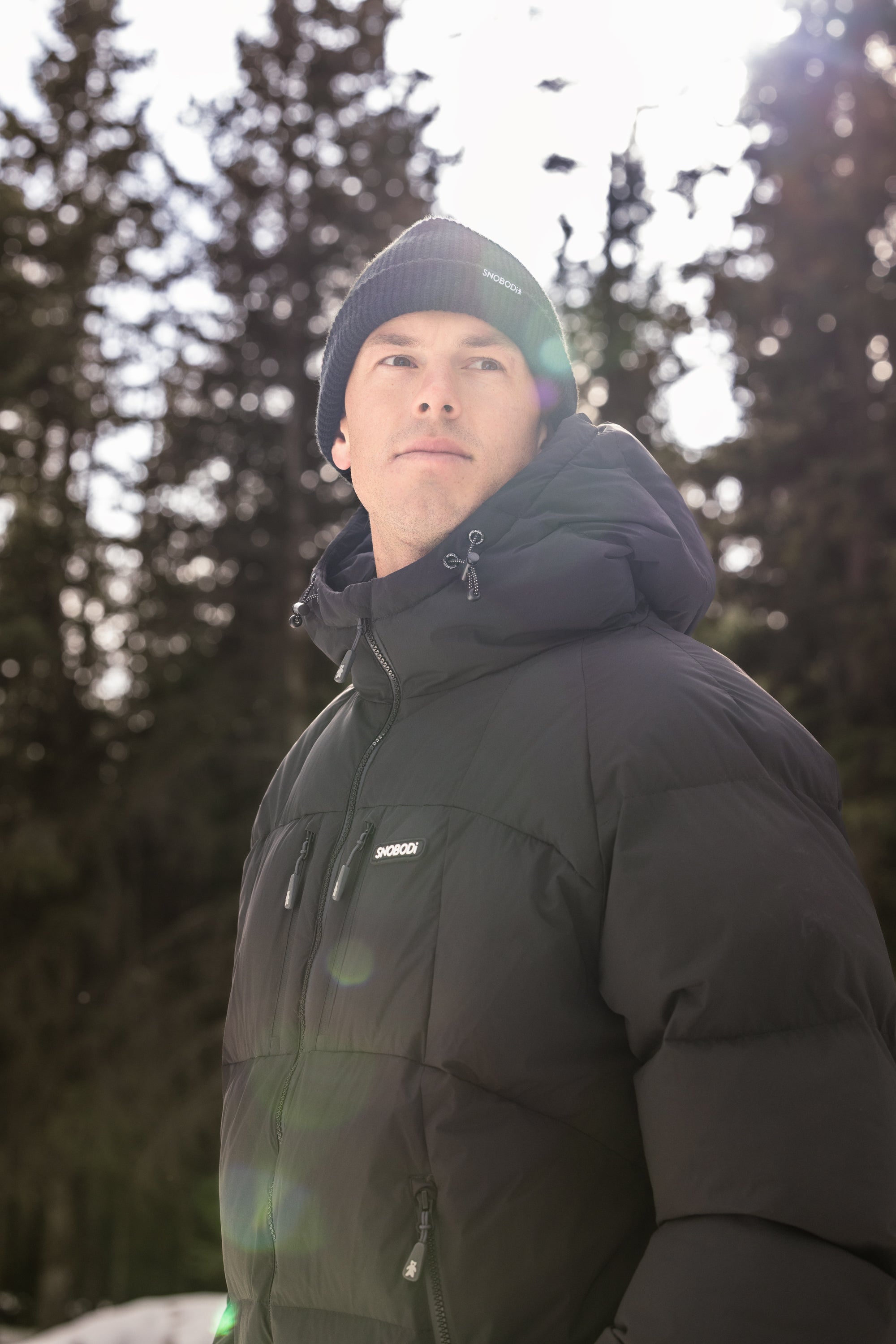 Puffer Jacket - Black