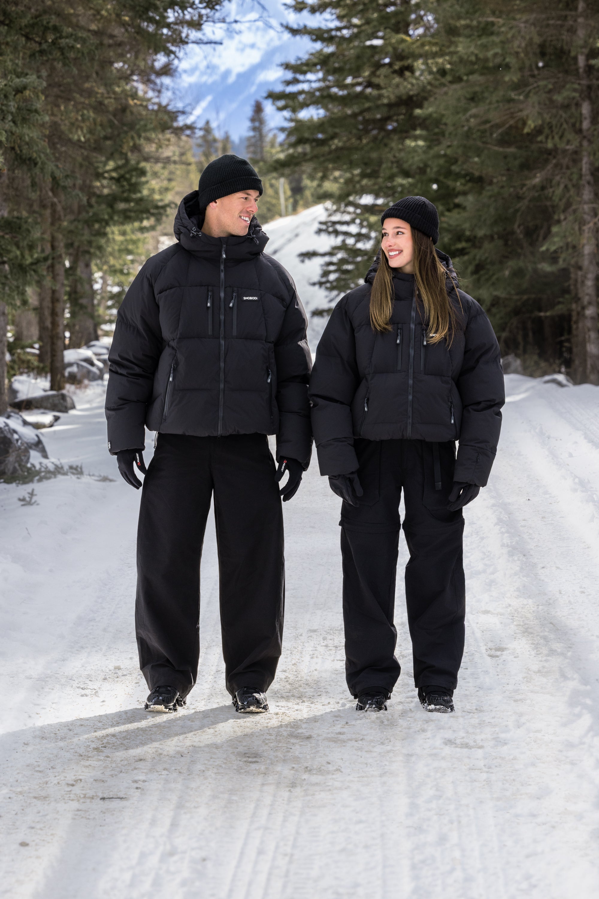 Puffer Jacket - Black