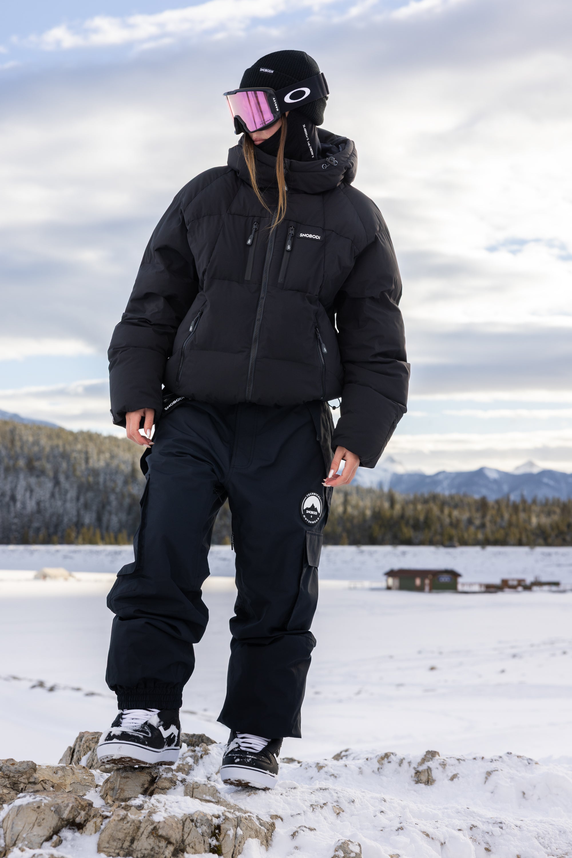 Puffer Jacket - Black