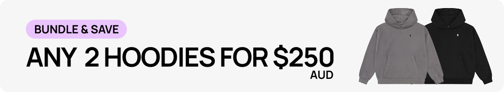 Any 2 Hoodies for $250