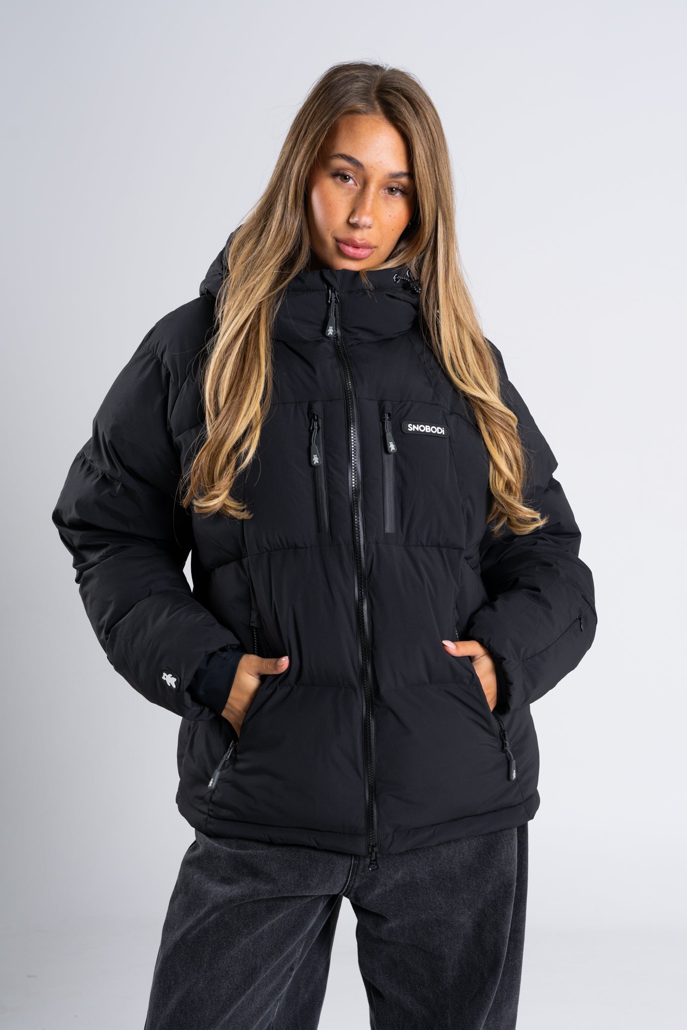 Puffer Jacket - Black