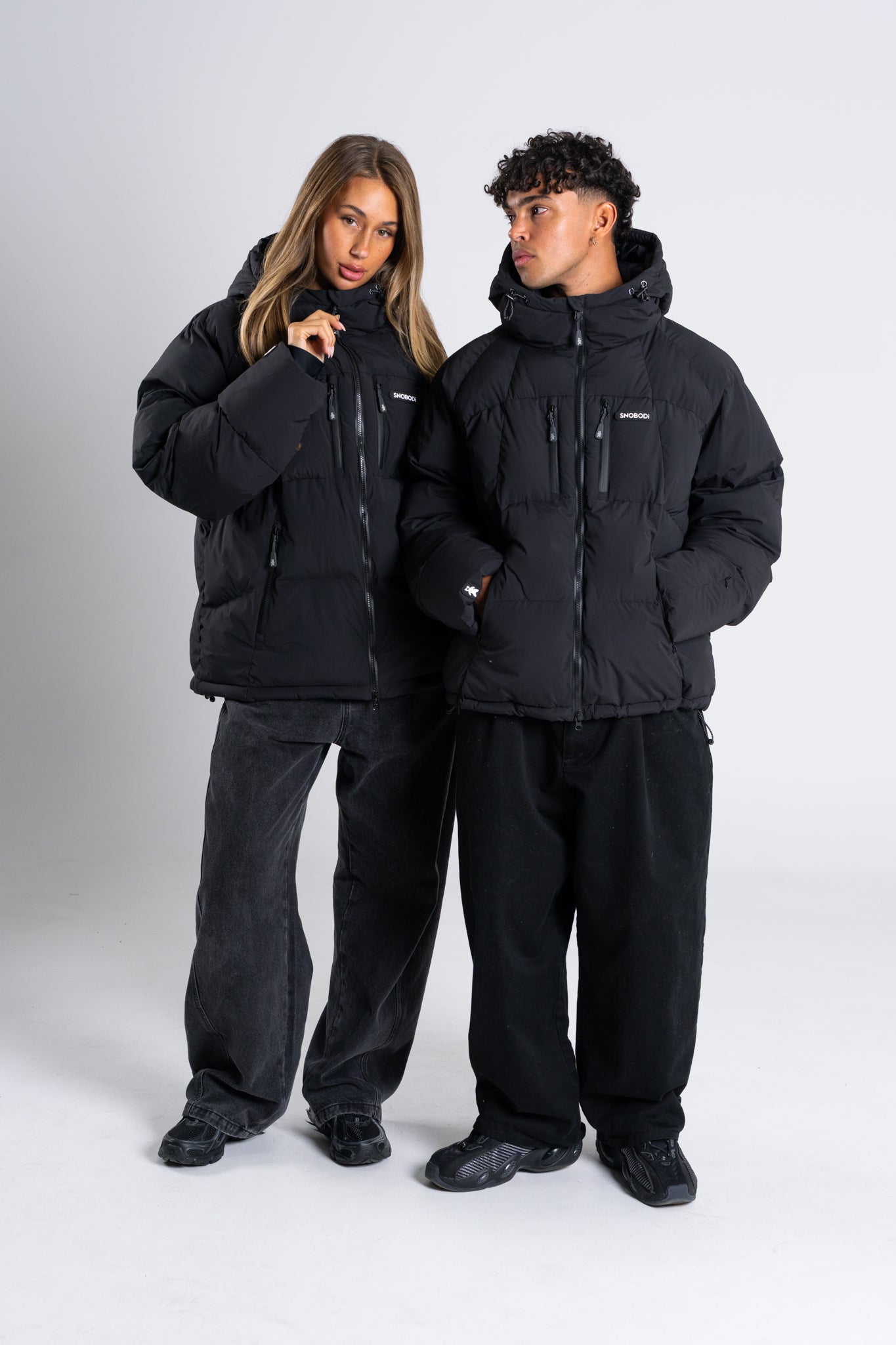 Puffer Jacket - Black