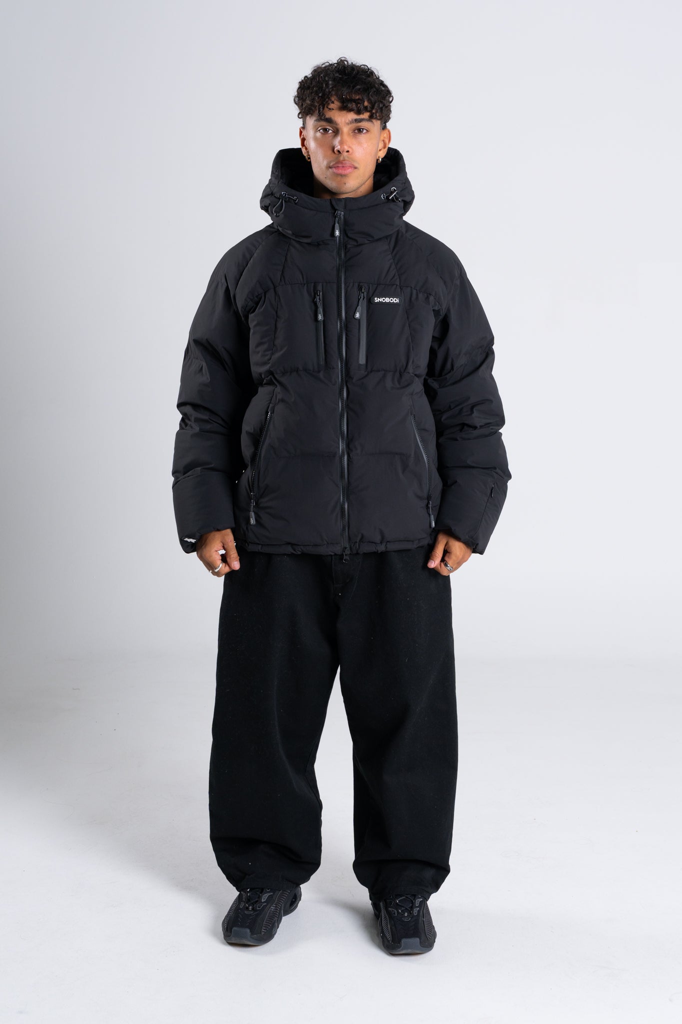 Puffer Jacket - Black