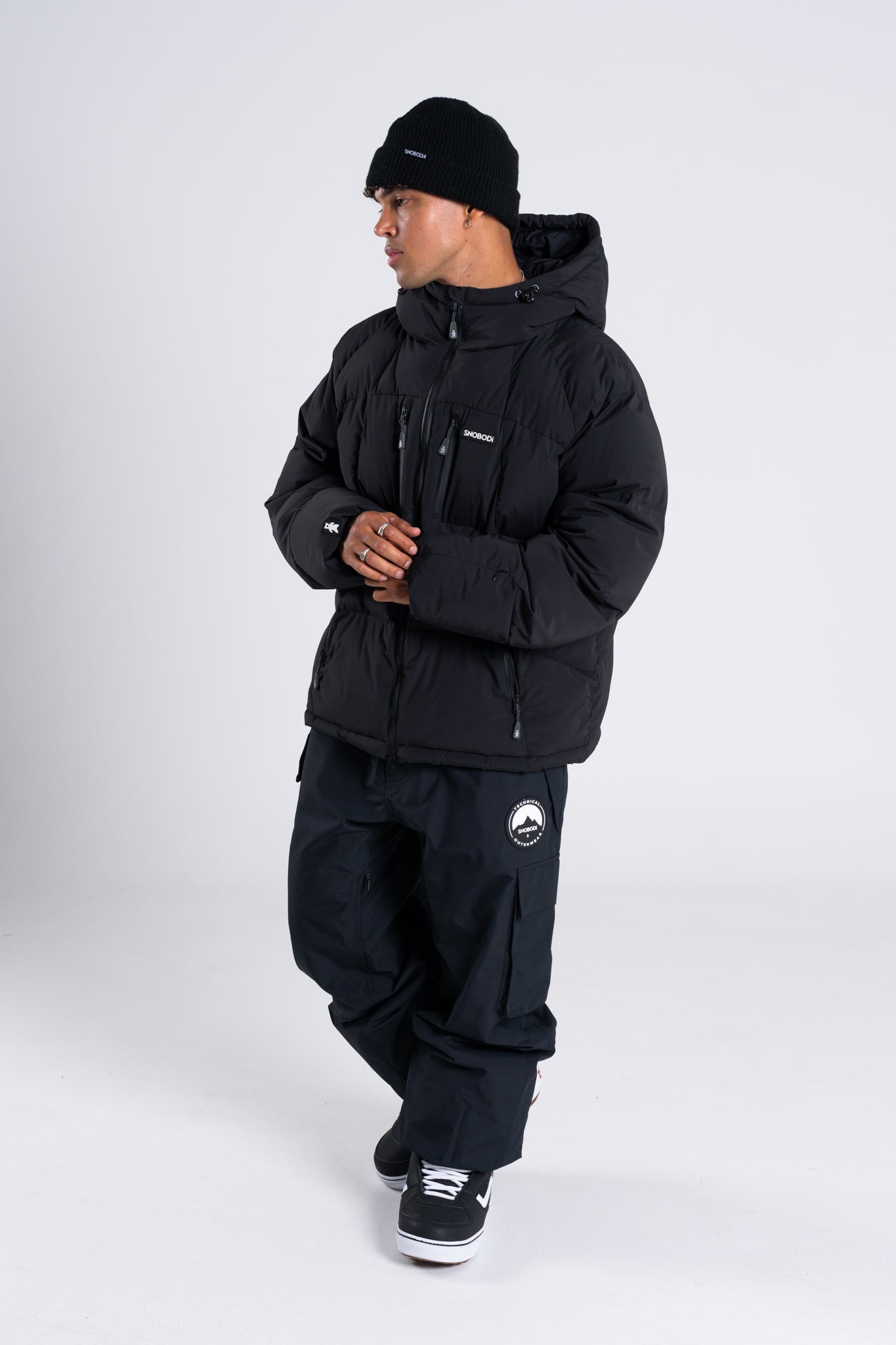 Puffer Jacket - Black