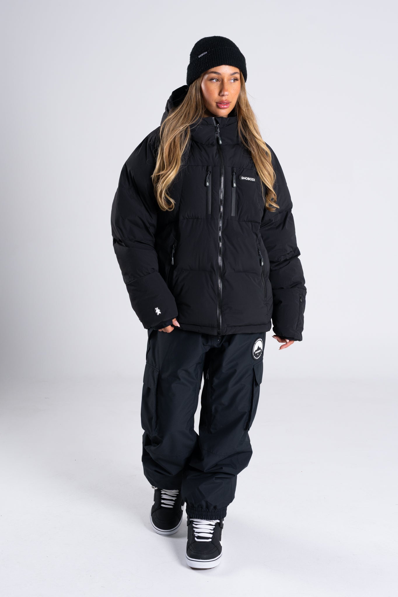 Puffer Jacket - Black