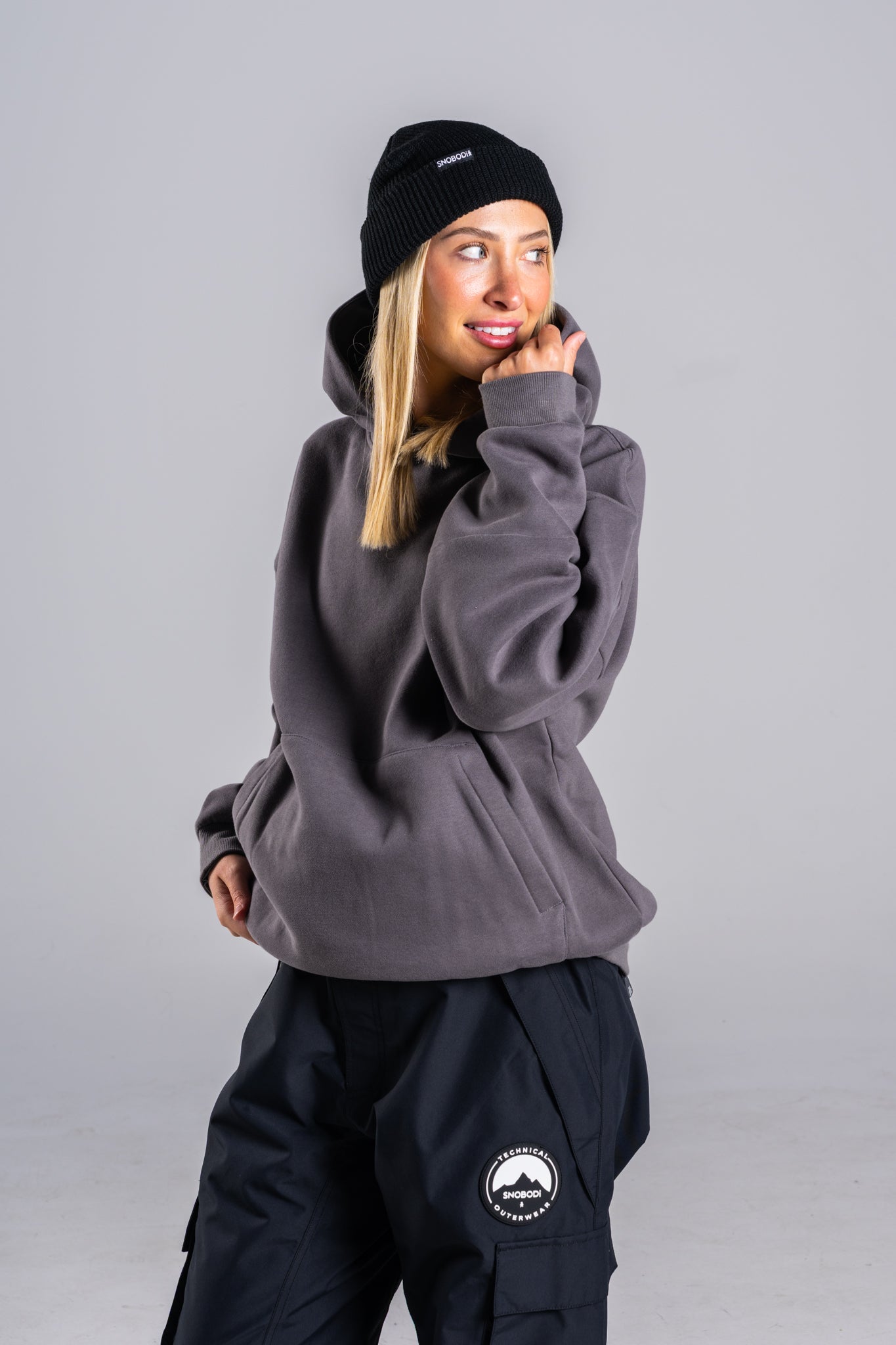 Academy Hoodie - Charcoal