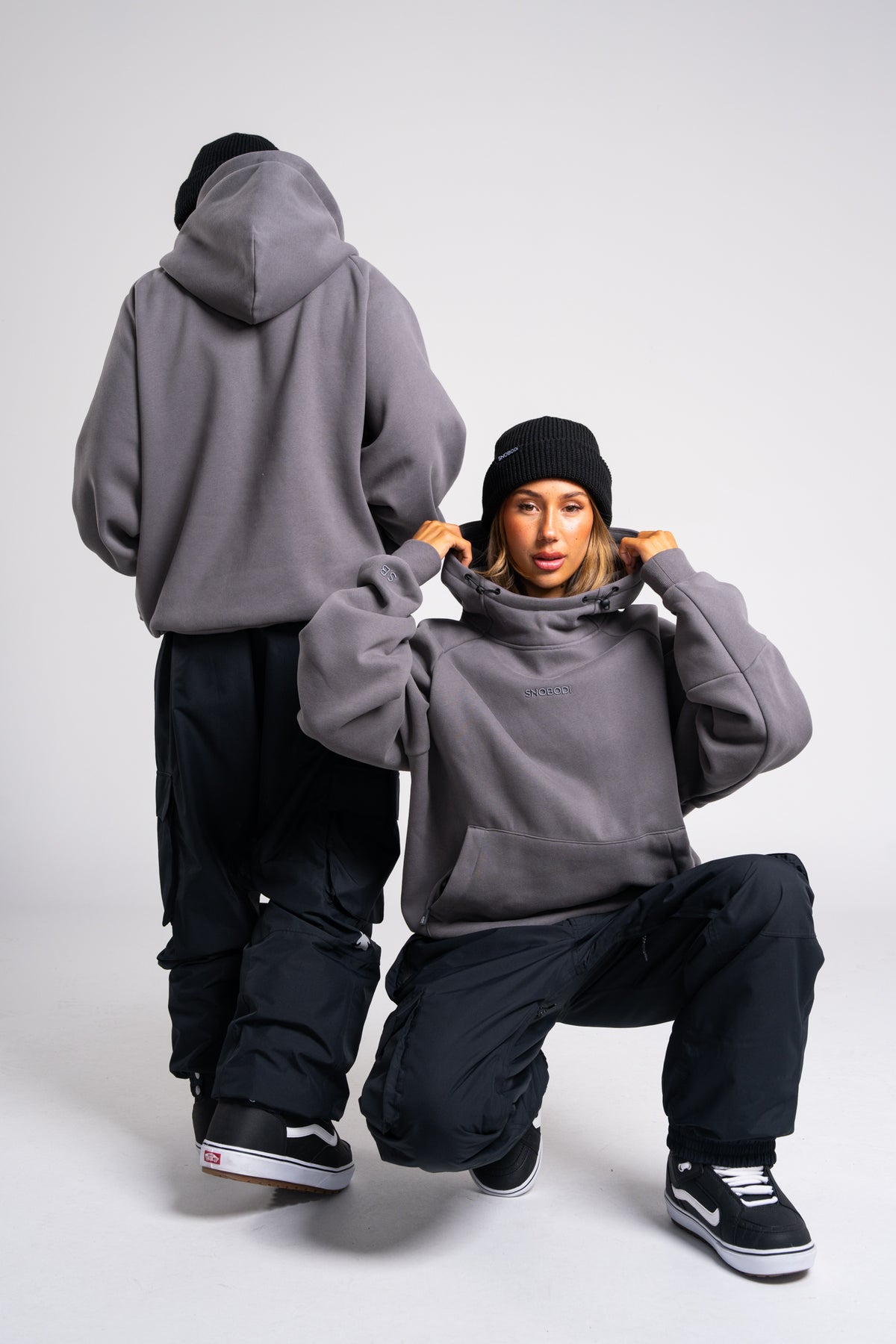 Peak Hoodie - Charcoal