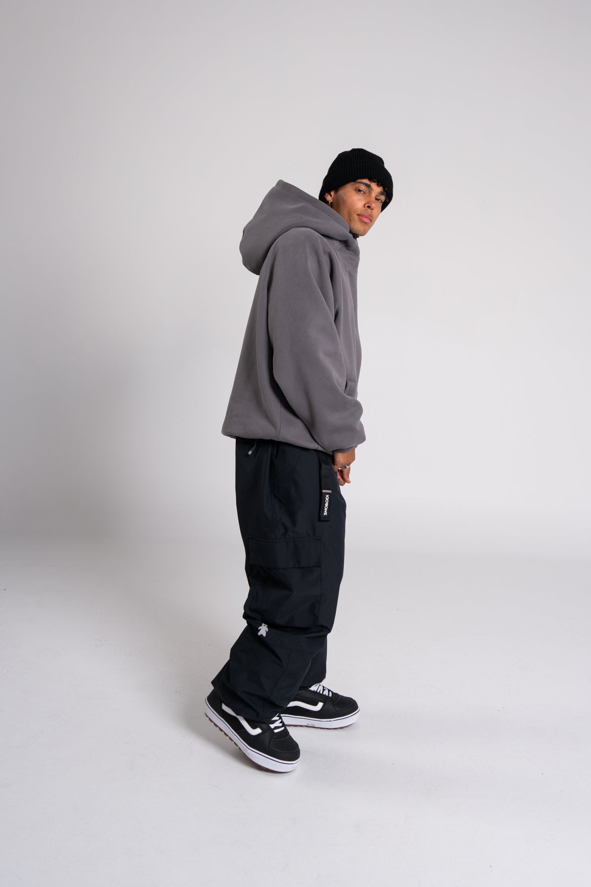 Peak Hoodie - Charcoal