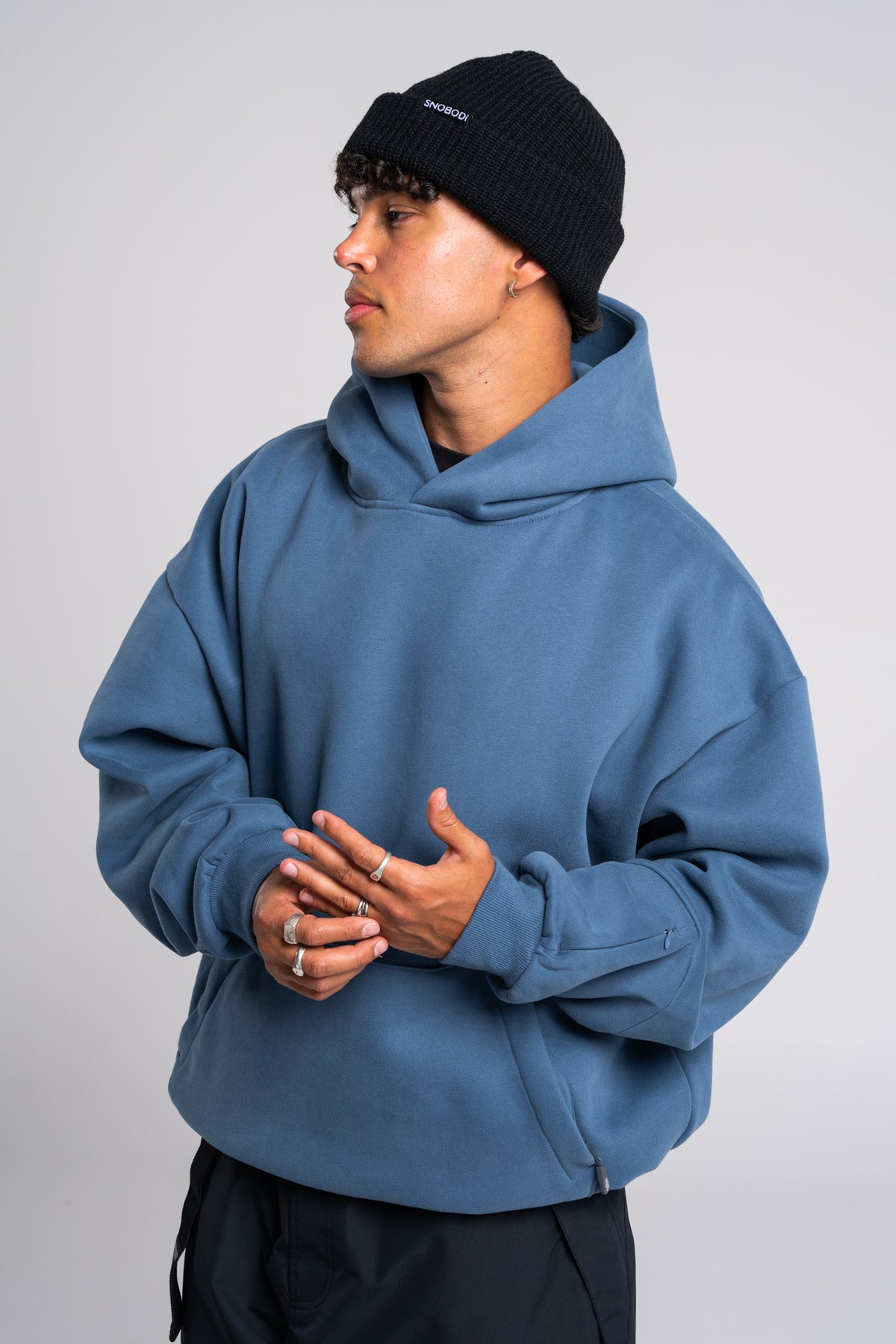 North Hoodie - Dusty Teal