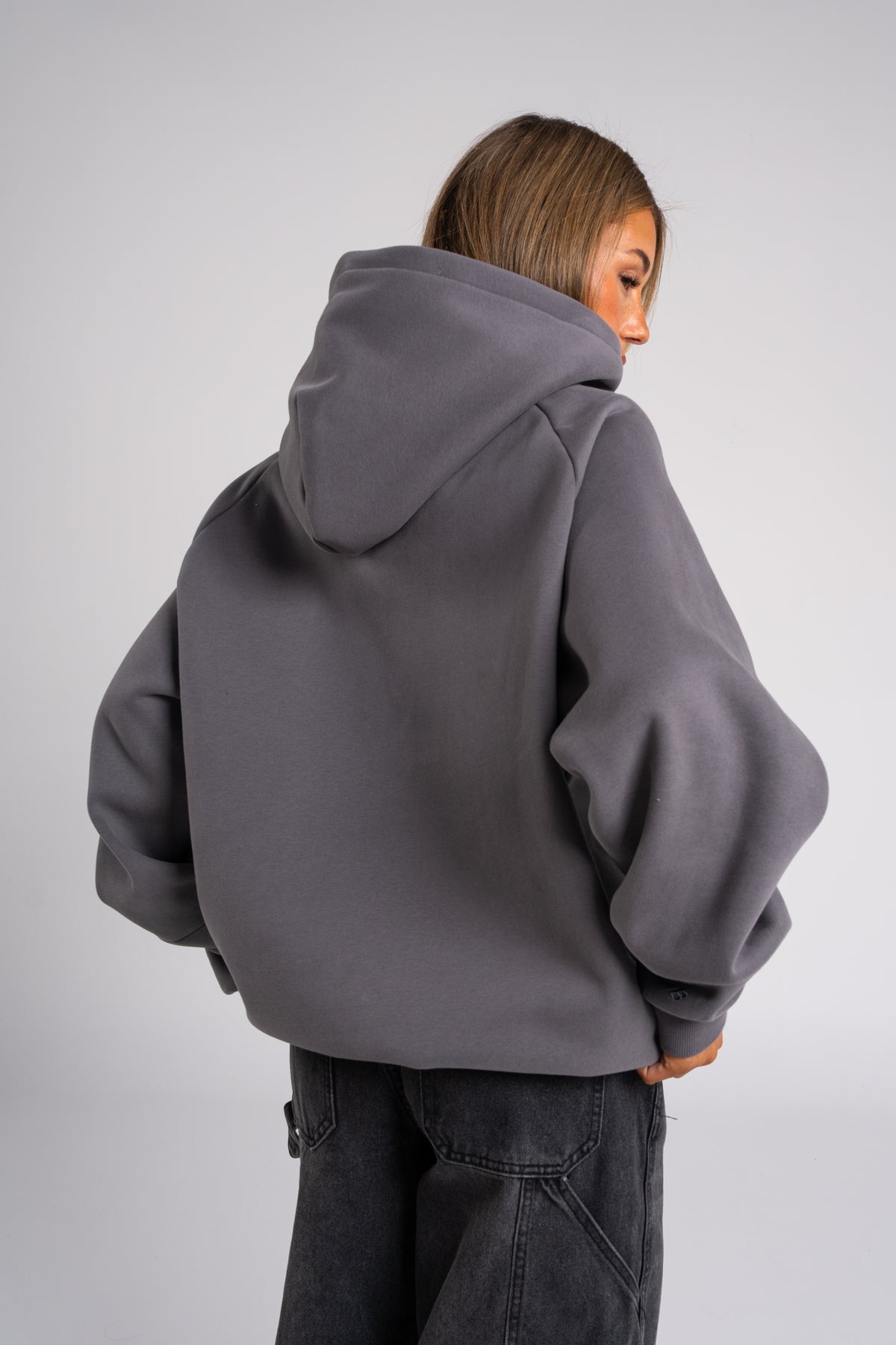 Peak Hoodie - Charcoal