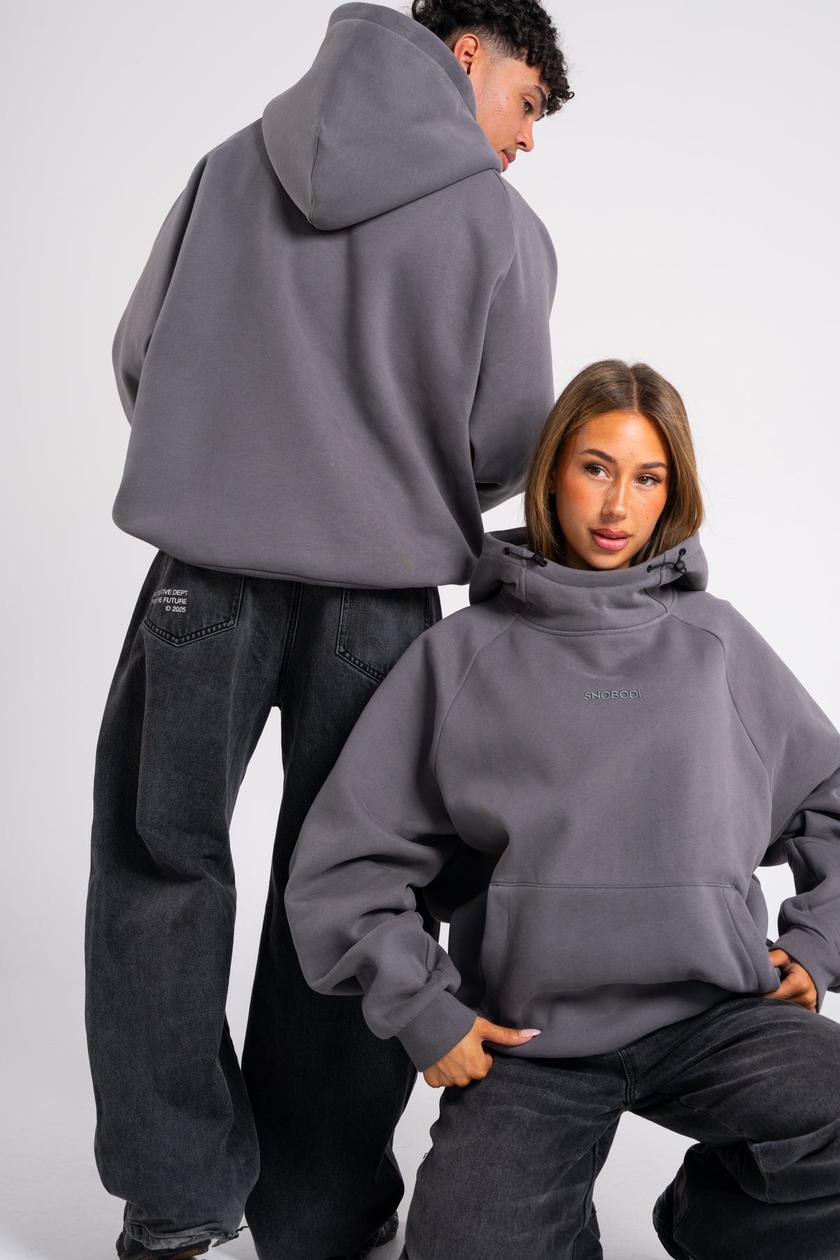 Peak Hoodie - Charcoal