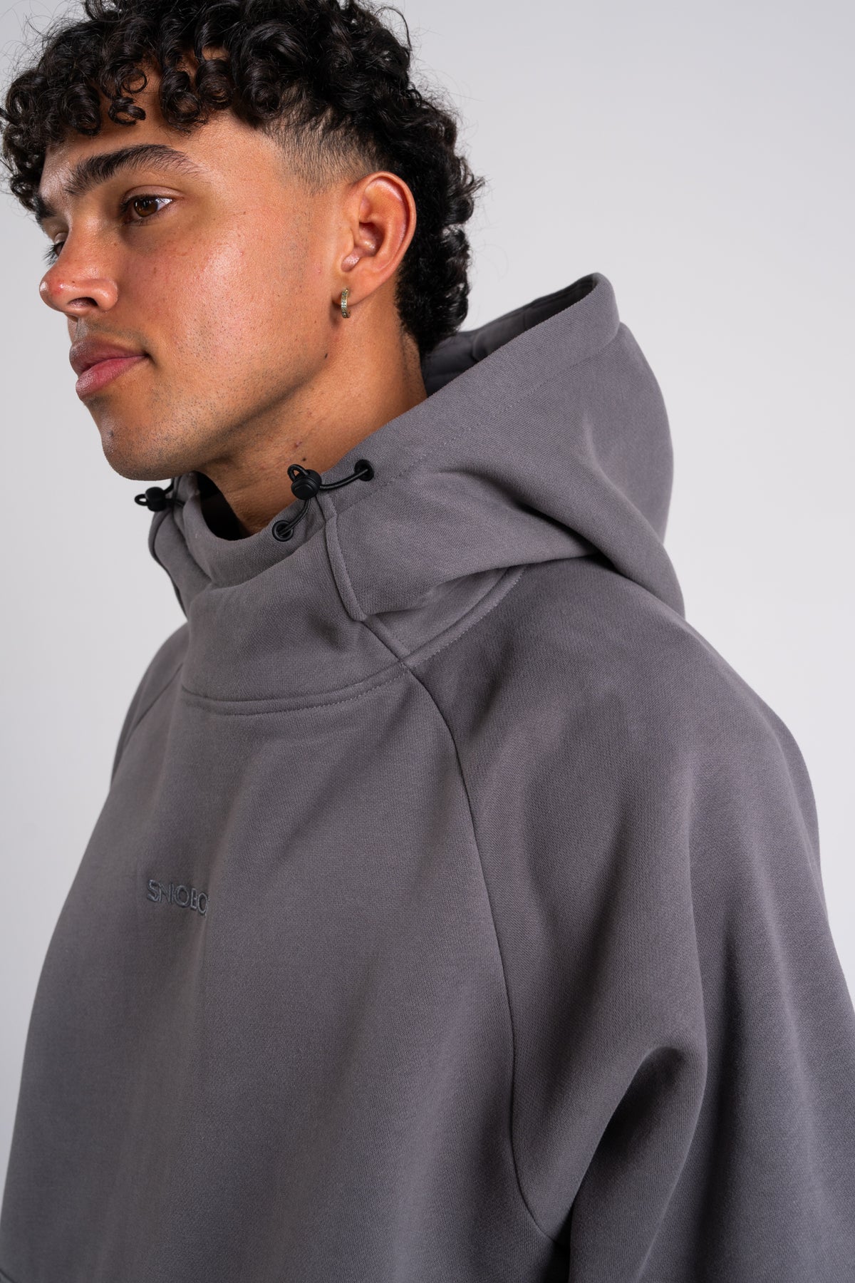 Peak Hoodie - Charcoal