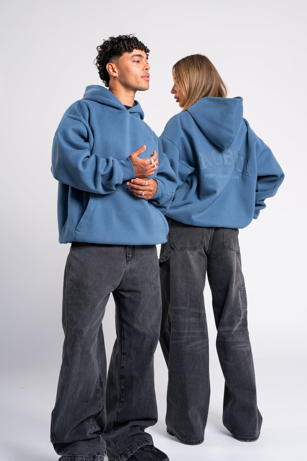 North Hoodie - Dusty Teal