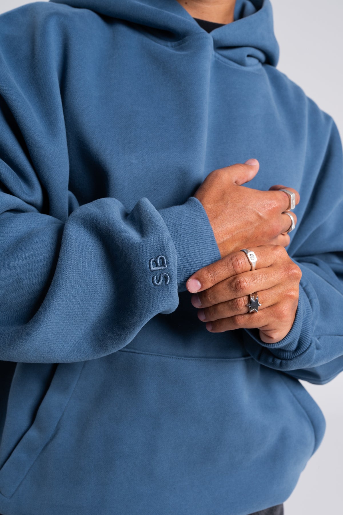 North Hoodie - Dusty Teal