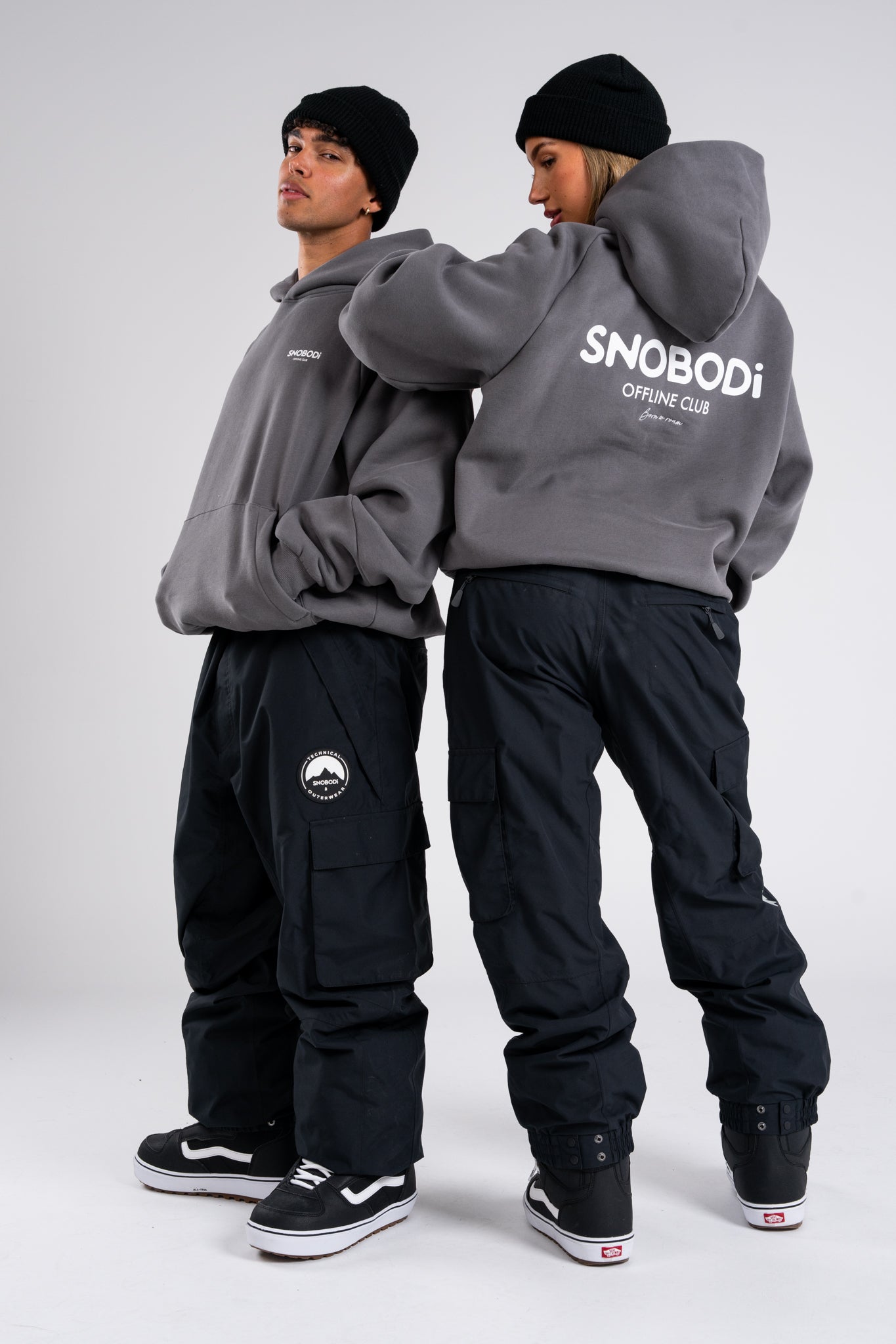 Offline Hoodie - Charcoal