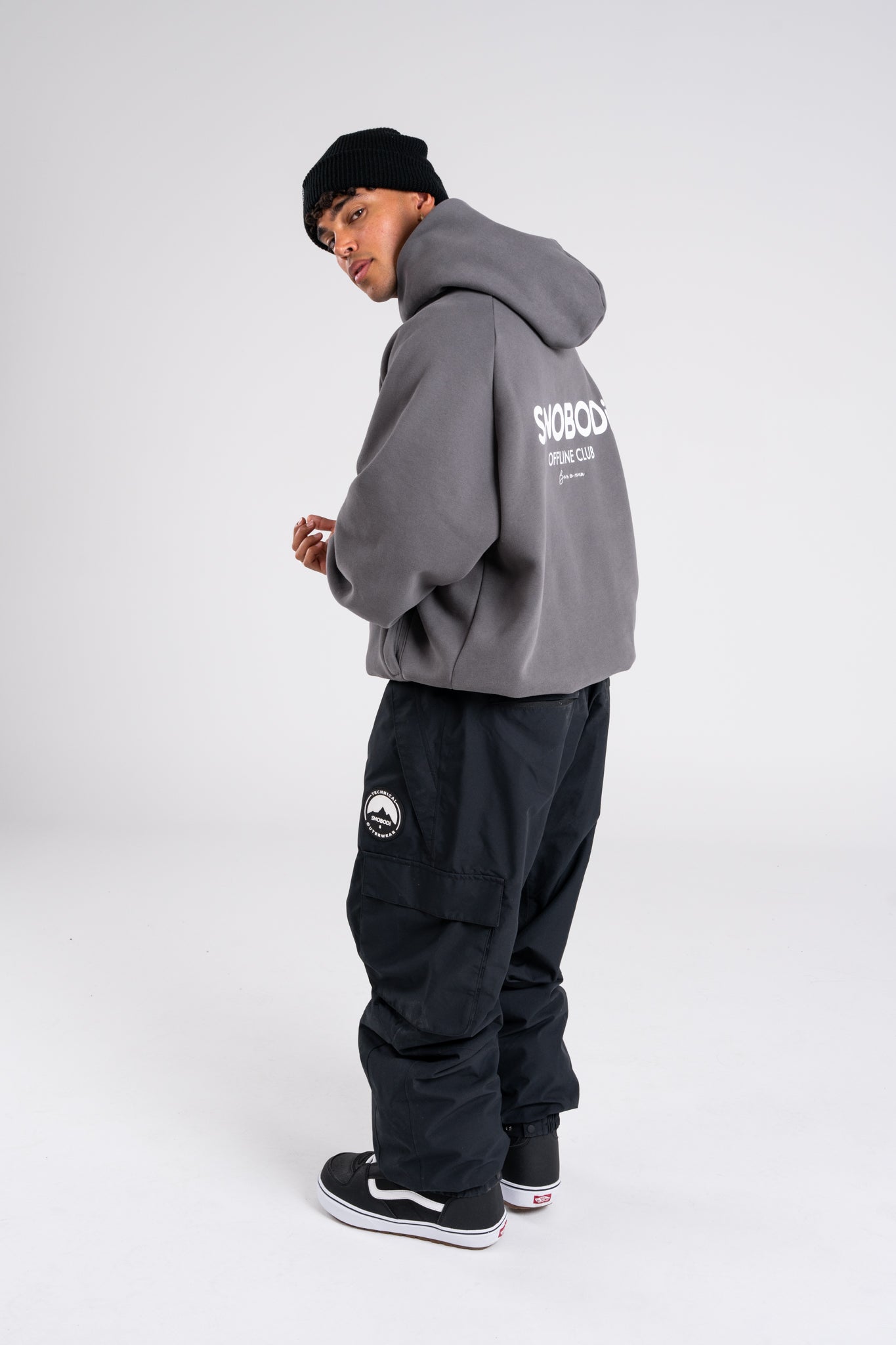 Offline Hoodie - Charcoal