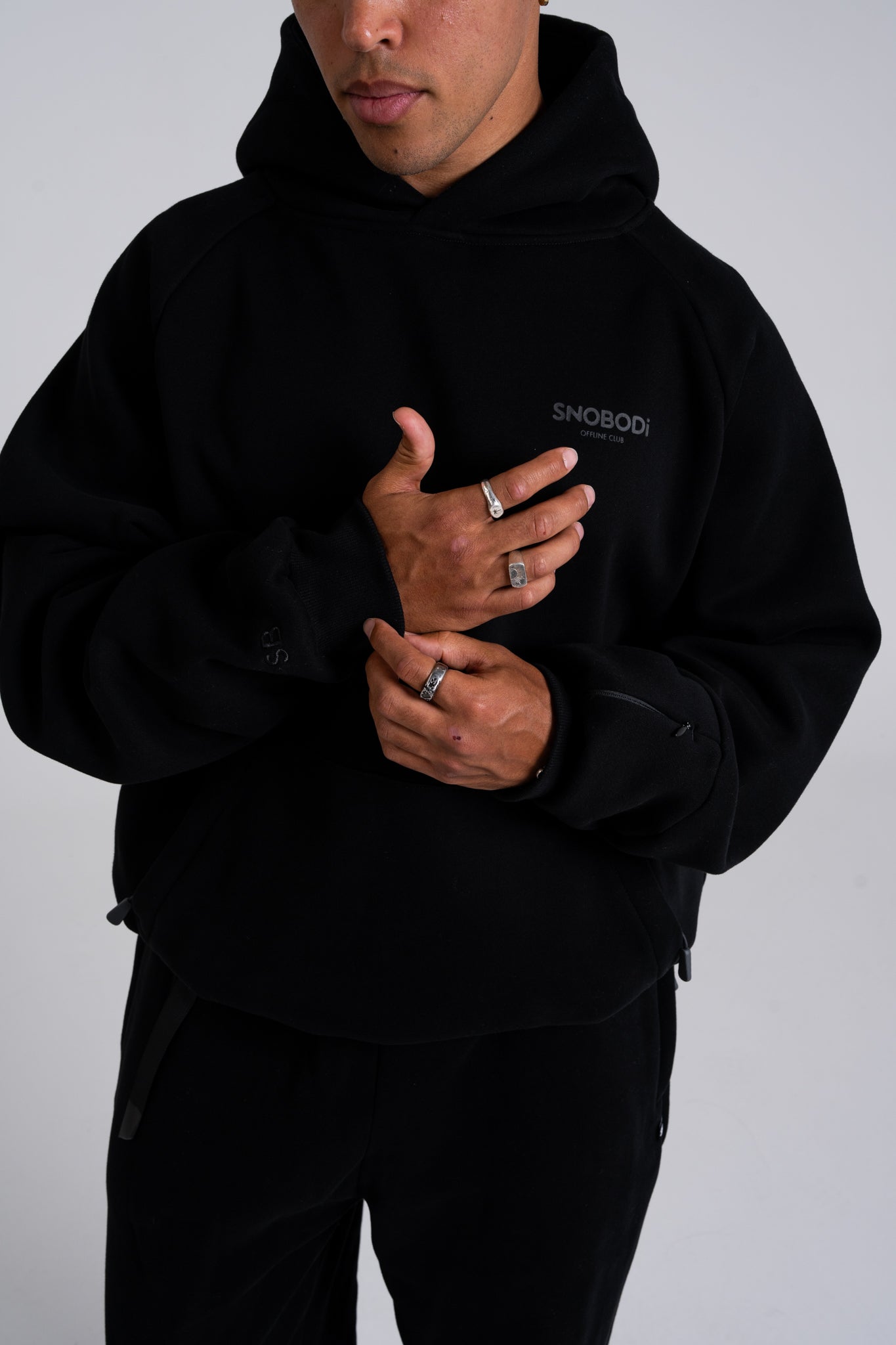 Offline Hoodie - Black