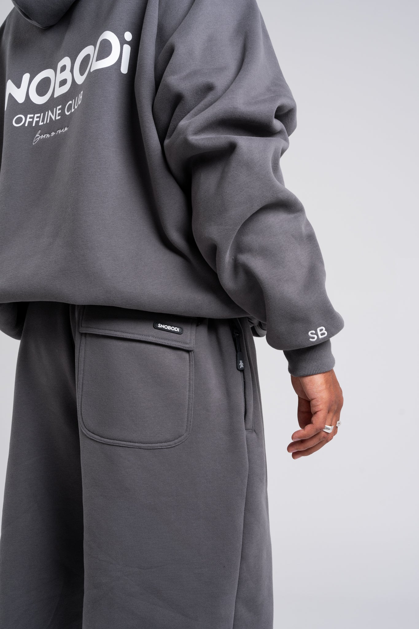 Offline Hoodie - Charcoal